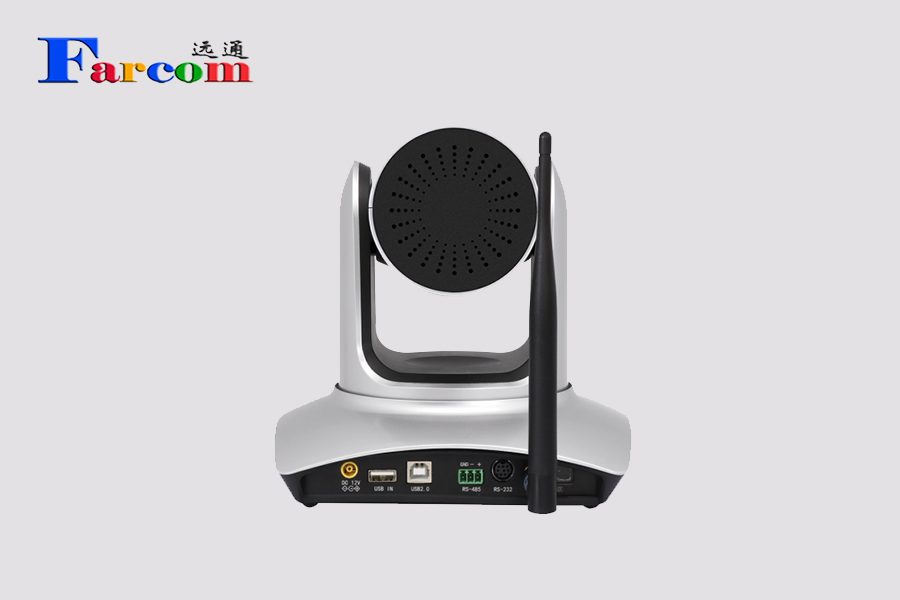 FARCOM远通 FCJ-VCC-FHD03UW 无线视频会议云台摄像机背面图