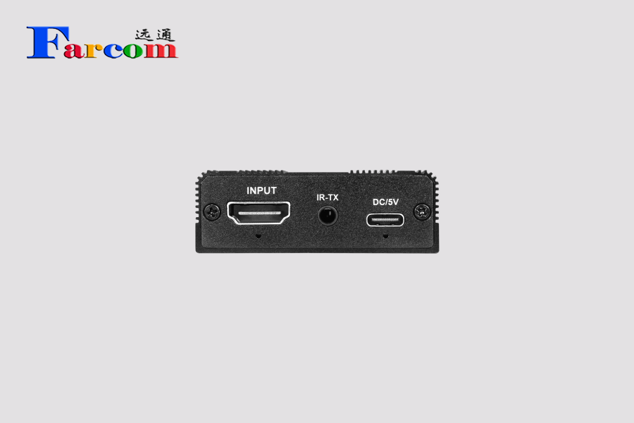 Farcom远通 FC-EXT-HDMI70 HDMI网线延长器侧面图接口图