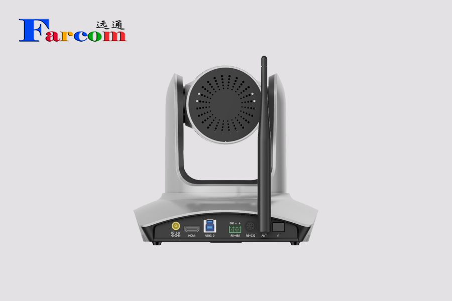 Farcom远通 FCJ-VCC-UHD20HUW无线4K视频会议摄像机背面图