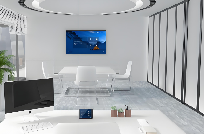 会议室平板和员工电脑咋进同一个“公司群”